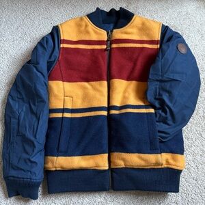 Eddie Bauer Pendleton wool reversible jacket XS 1936 Skyliner quilted down zip